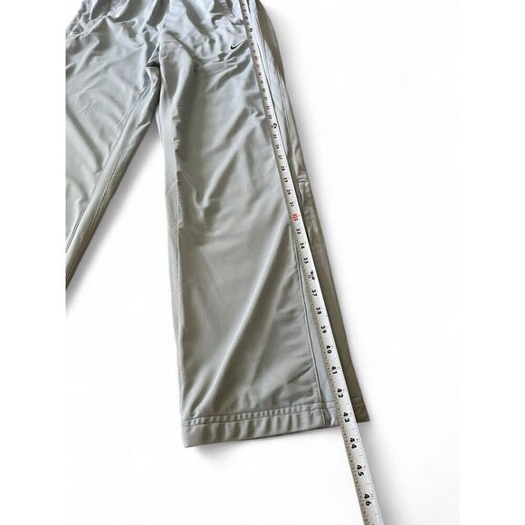 Nike Fit Dry Blue Men’s Track Pants Size M - Zipper Ankles 100% Polyester - Picture 6 of 9